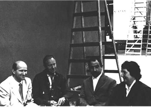 XXVIII Biennale di Venezia, 1956, Consagra con Lynn Chadwick, César Baldaccini e Germaine Richier